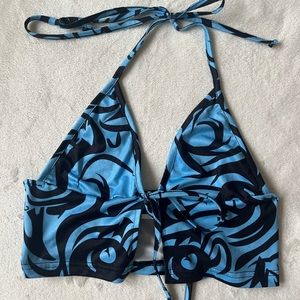 Blue Swirl Tank Top